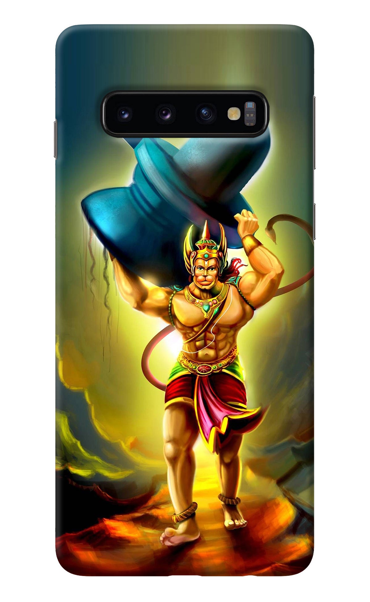 Lord Hanuman Samsung S10 Back Cover