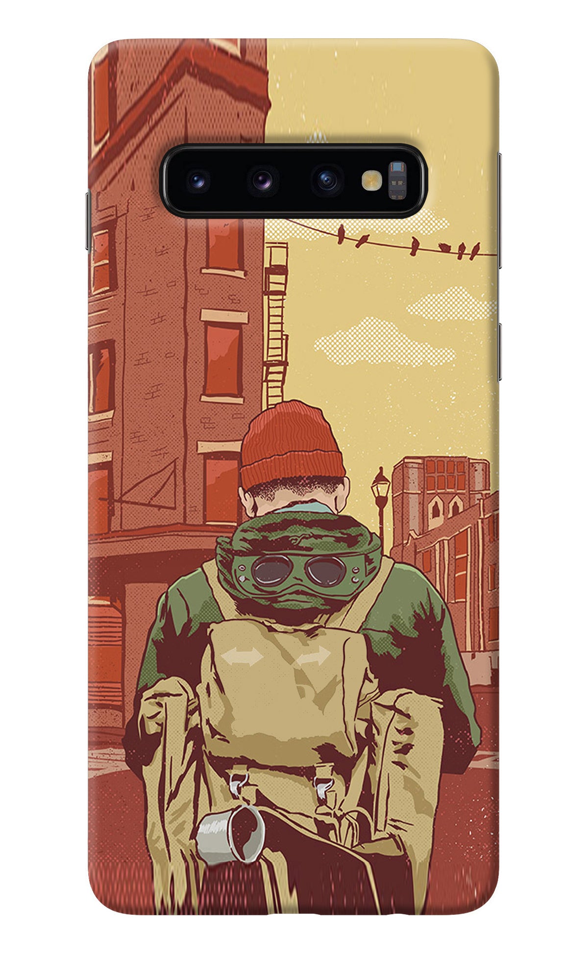 Adventurous Samsung S10 Back Cover