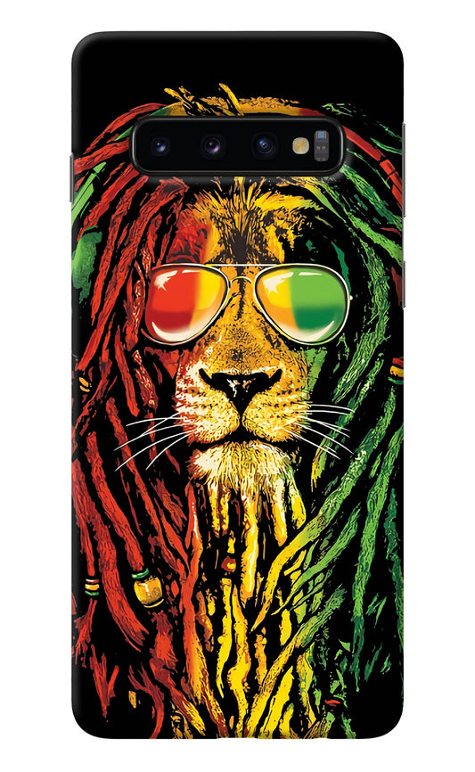 Rasta Lion Samsung S10 Back Cover