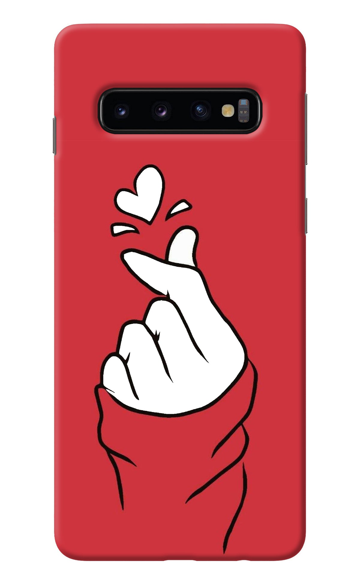 Korean Love Sign Samsung S10 Back Cover