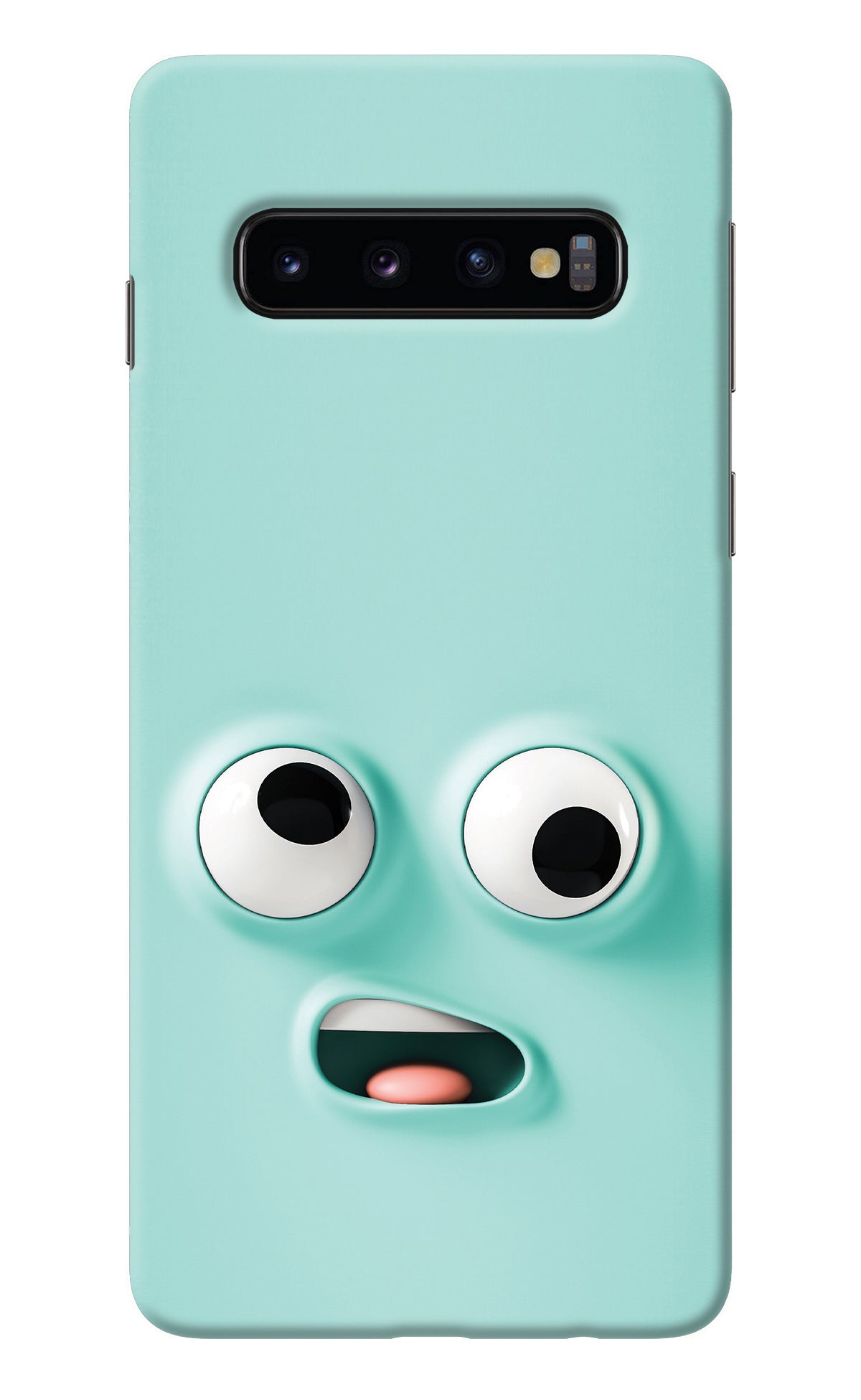 Funny Cartoon Samsung S10 Back Cover