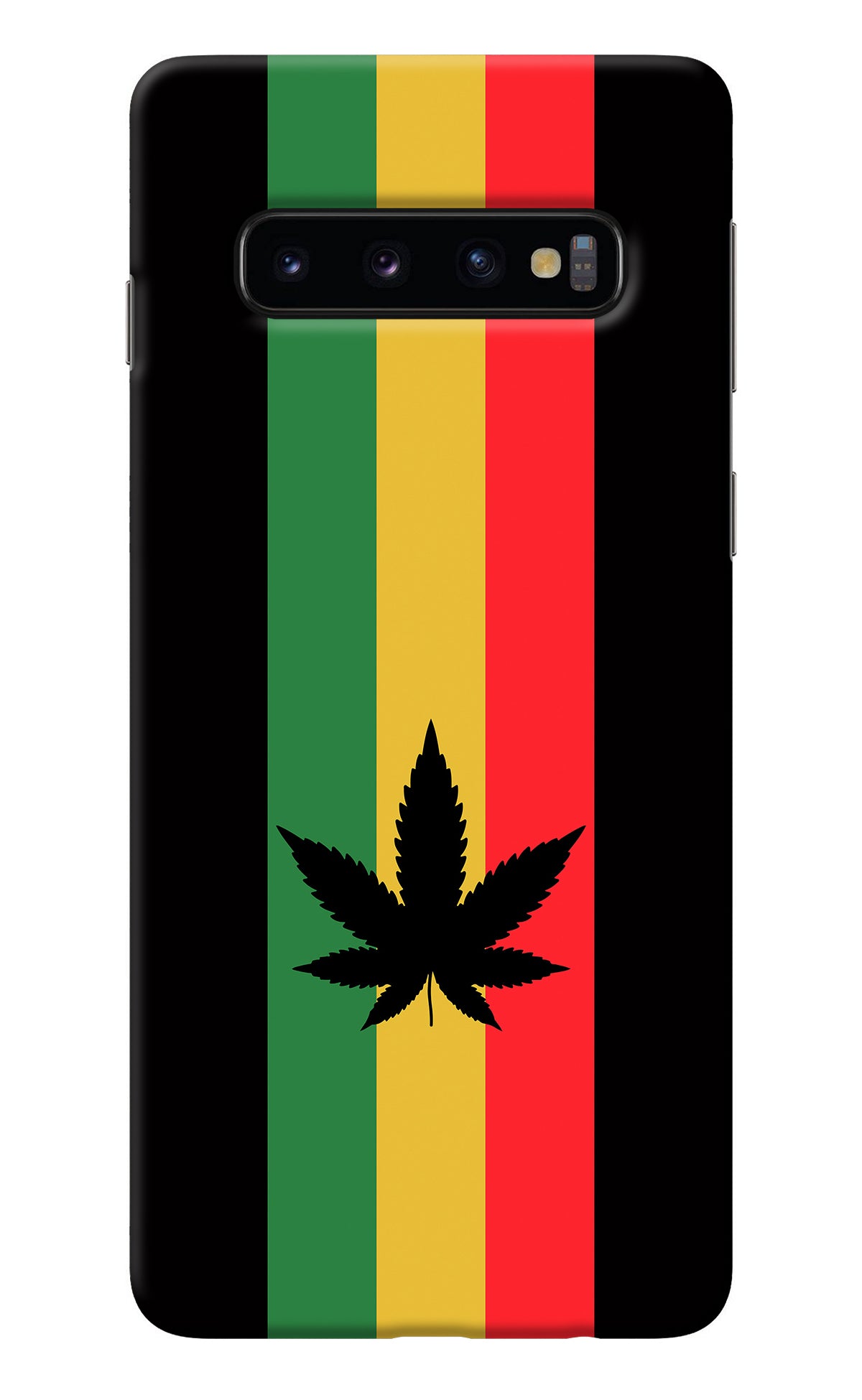 Weed Flag Samsung S10 Back Cover