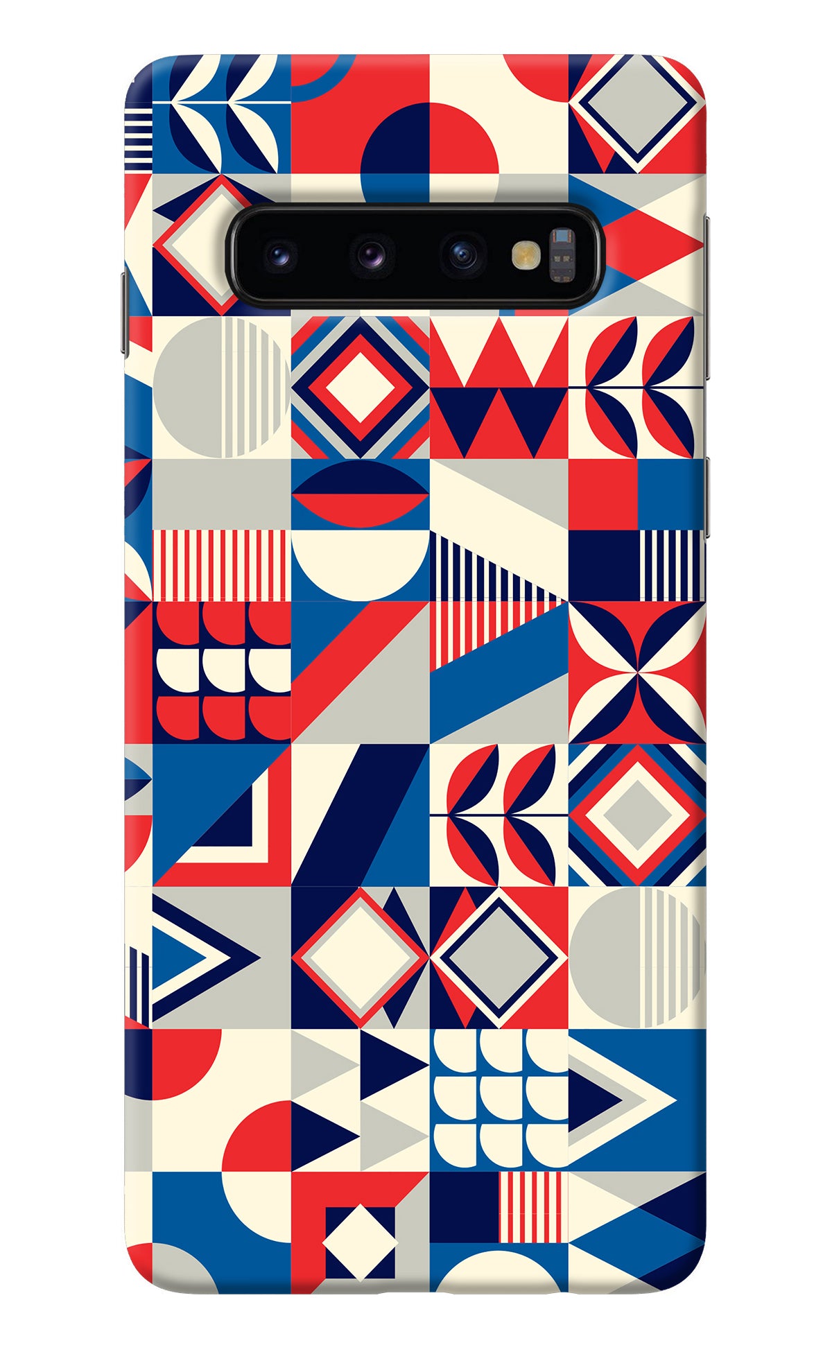 Colorful Pattern Samsung S10 Back Cover