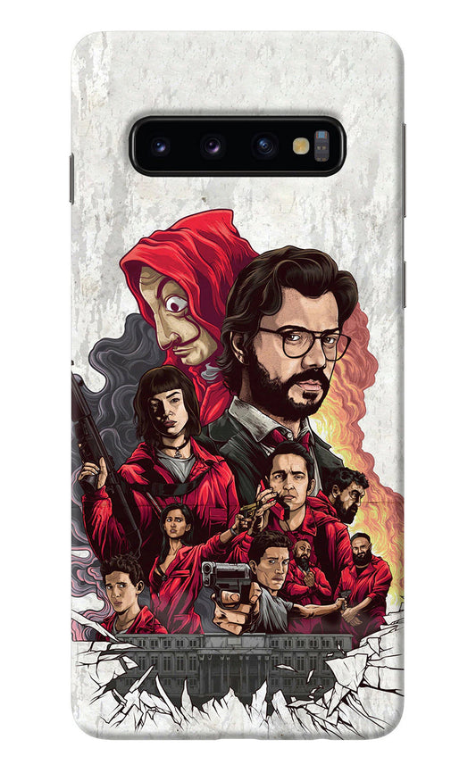 Money Heist Artwork Samsung S10 Back Cover