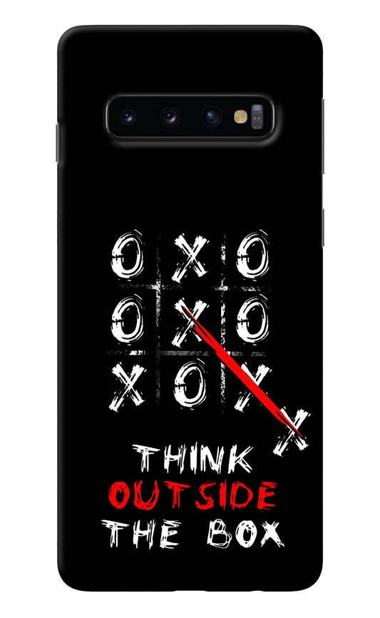 Think out of the BOX Samsung S10 Back Cover