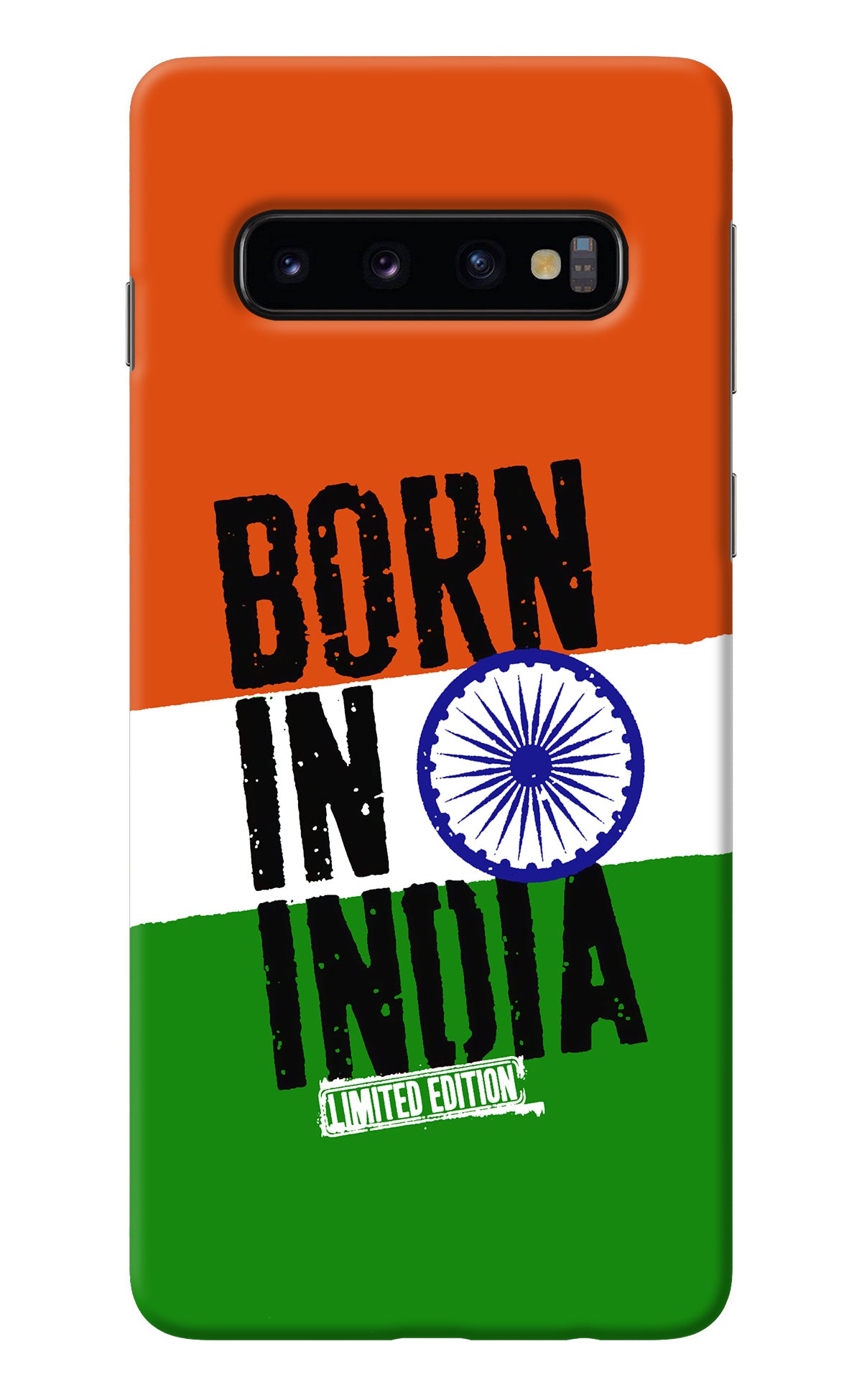 Born in India Samsung S10 Back Cover