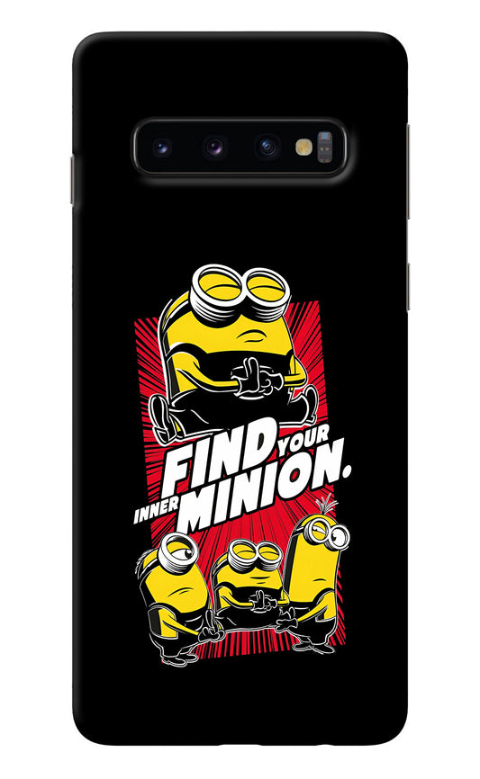 Find your inner Minion Samsung S10 Back Cover