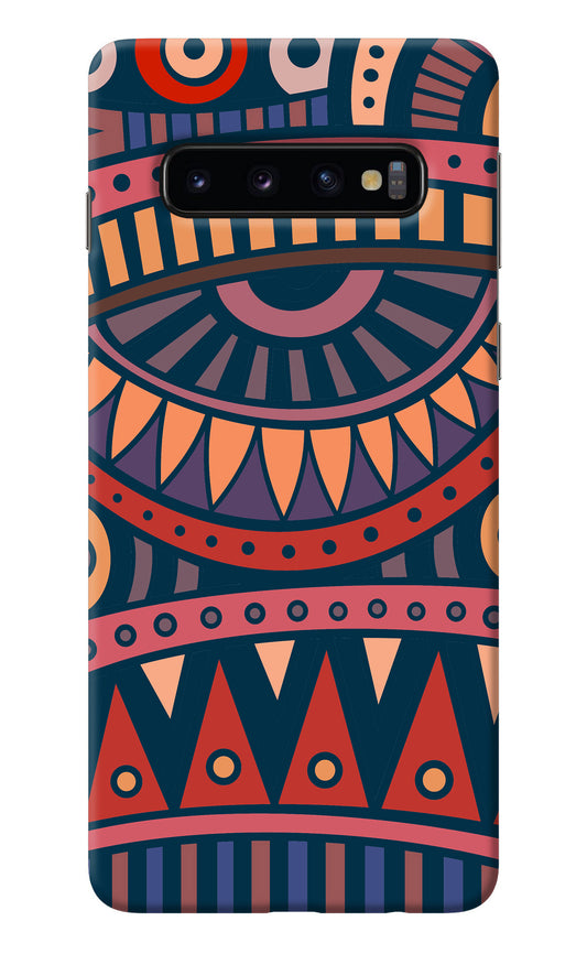 African Culture Design Samsung S10 Back Cover