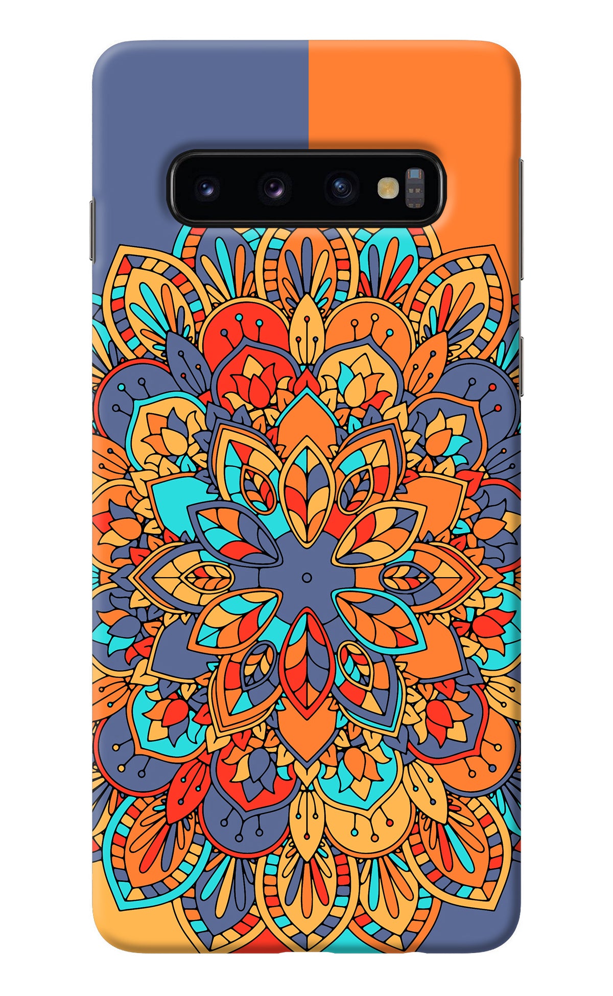 Color Mandala Samsung S10 Back Cover