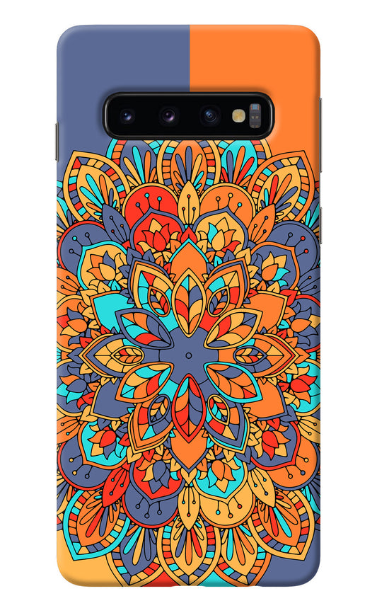 Color Mandala Samsung S10 Back Cover