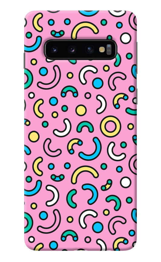 Memphis Design Samsung S10 Back Cover