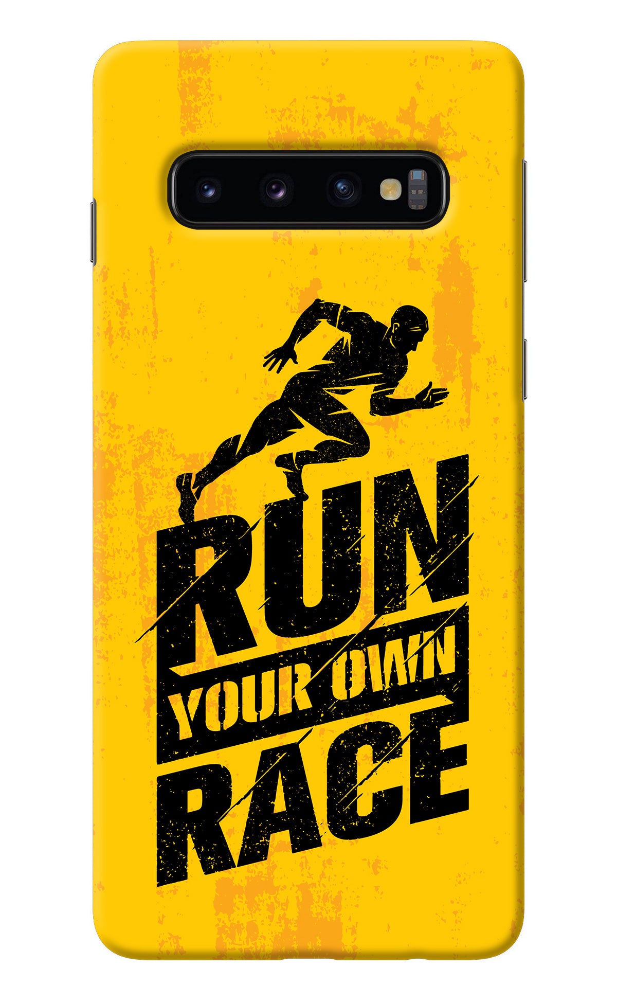 Run Your Own Race Samsung S10 Back Cover