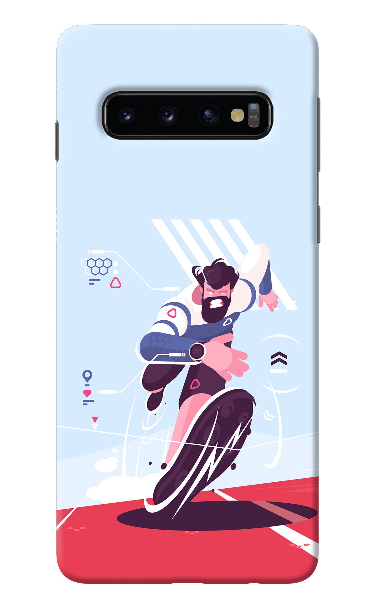 Run Pro Samsung S10 Back Cover