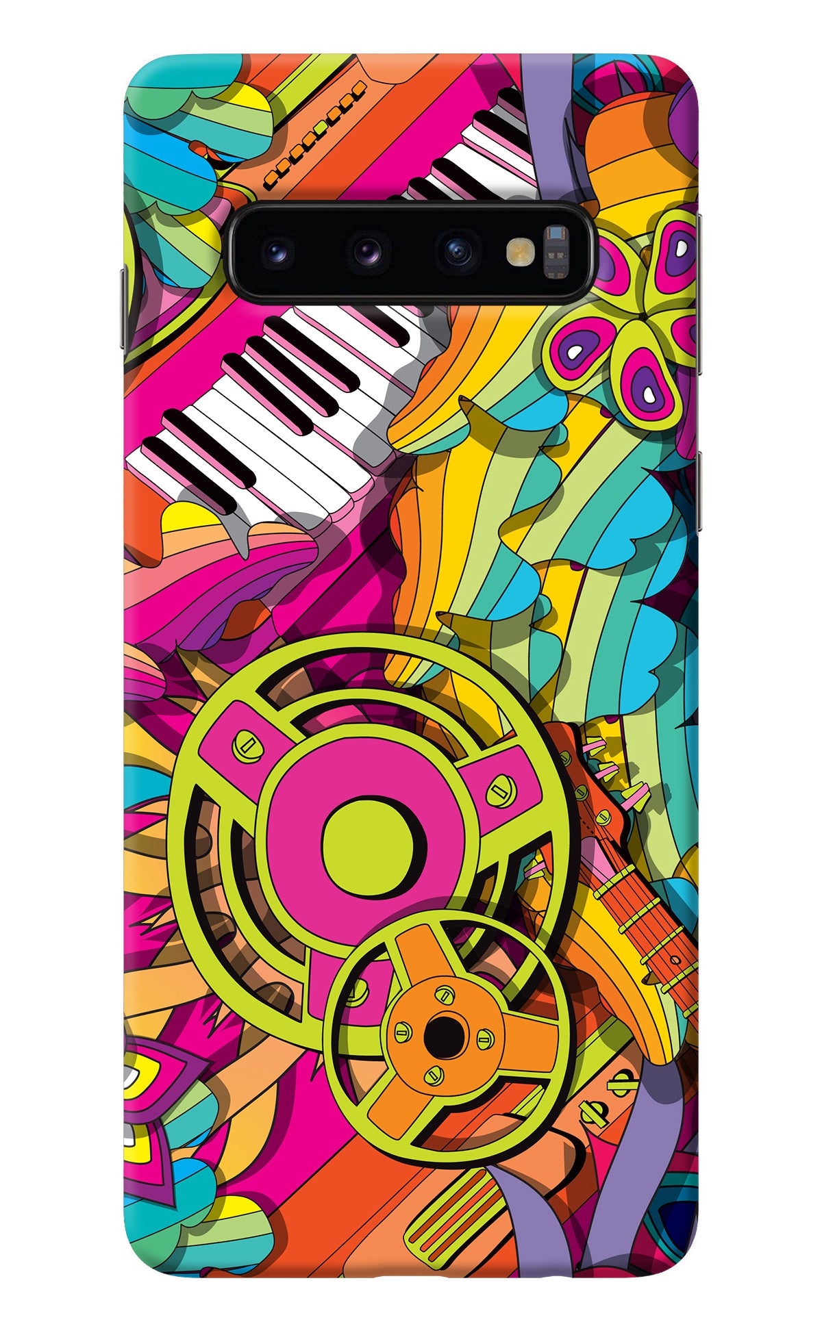 Music Doodle Samsung S10 Back Cover