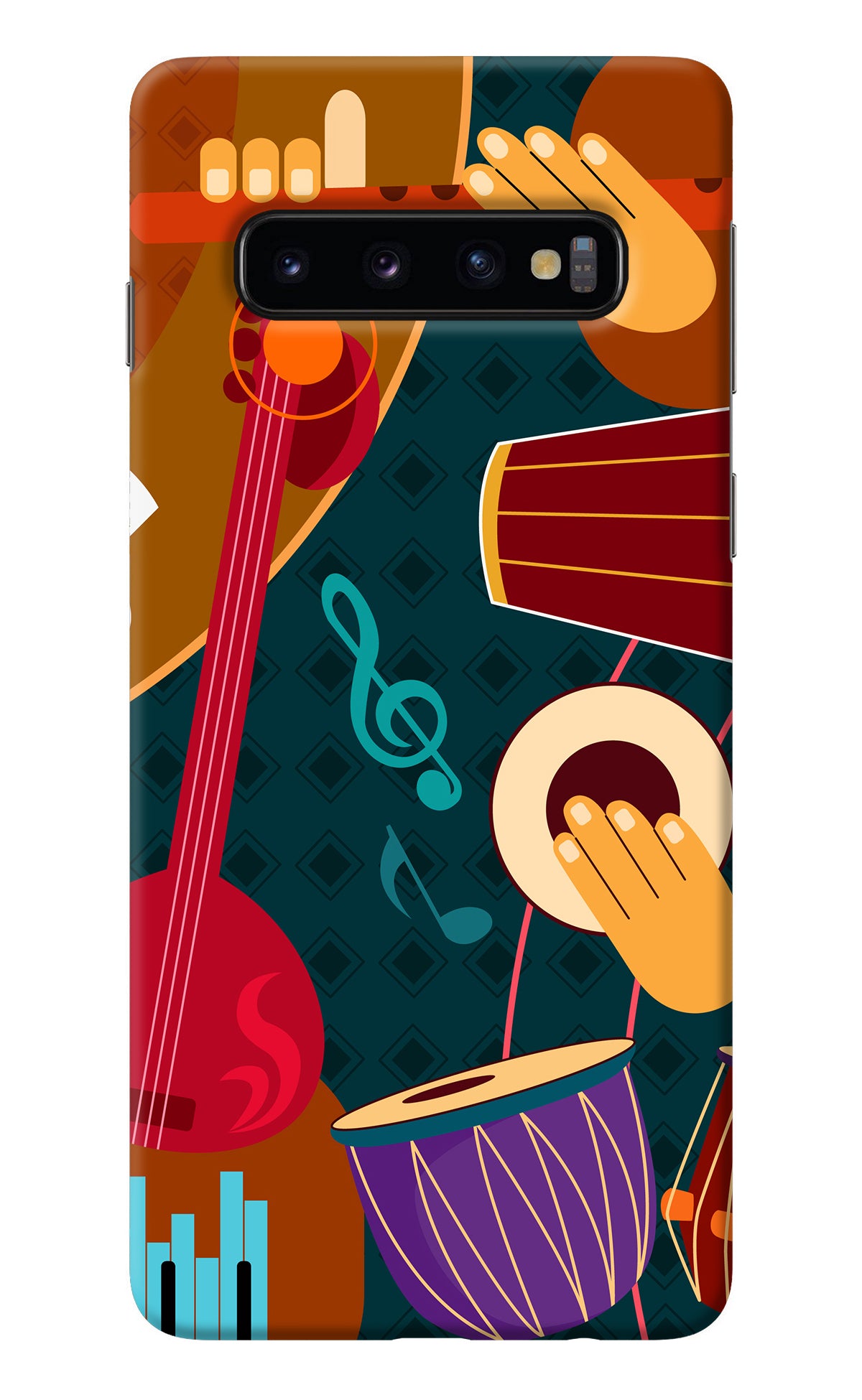 Music Instrument Samsung S10 Back Cover