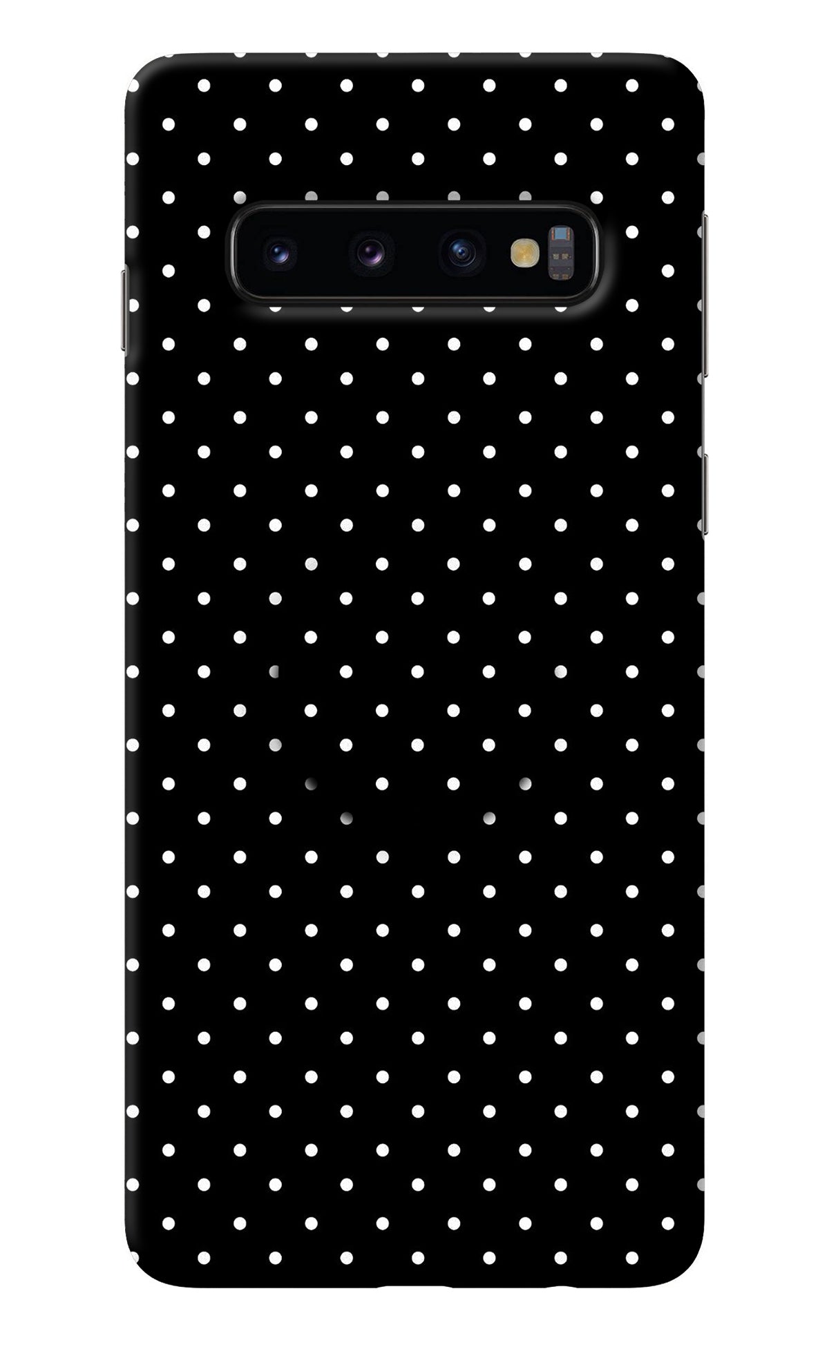 White Dots Samsung S10 Pop Case