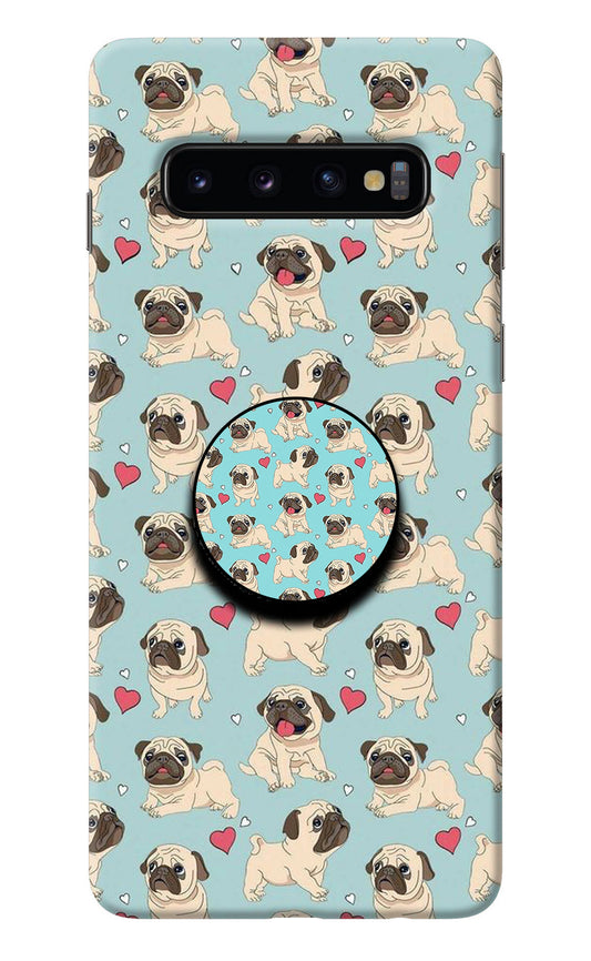 Pug Dog Samsung S10 Pop Case