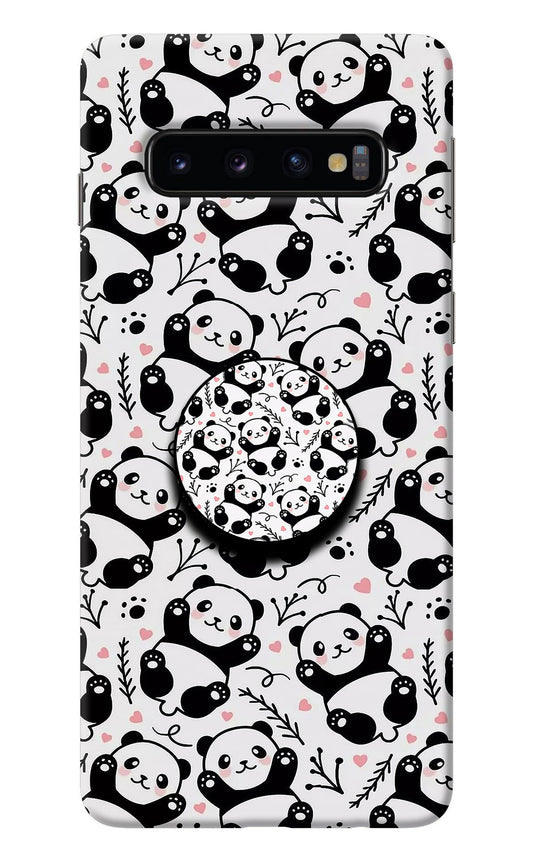 Cute Panda Samsung S10 Pop Case