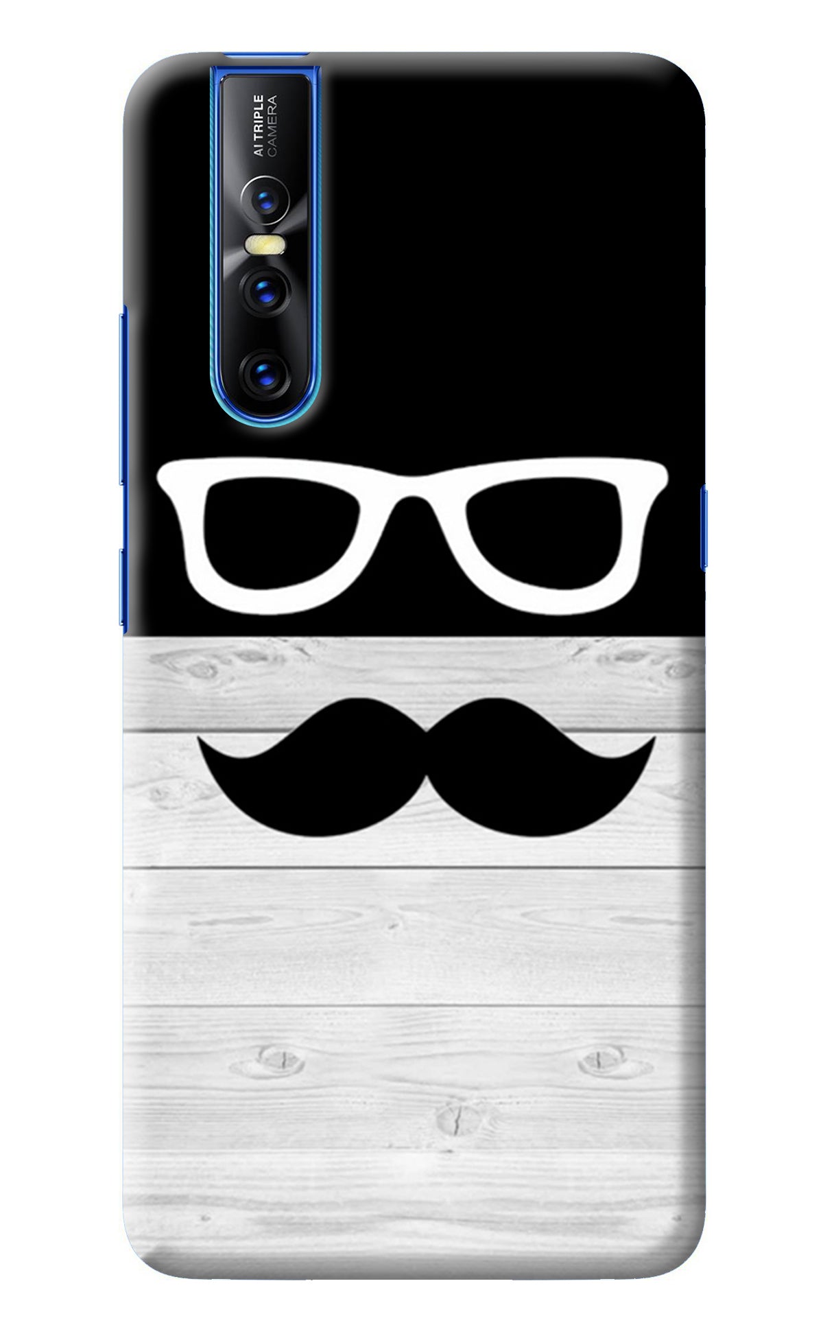 Mustache Vivo V15 Pro Back Cover