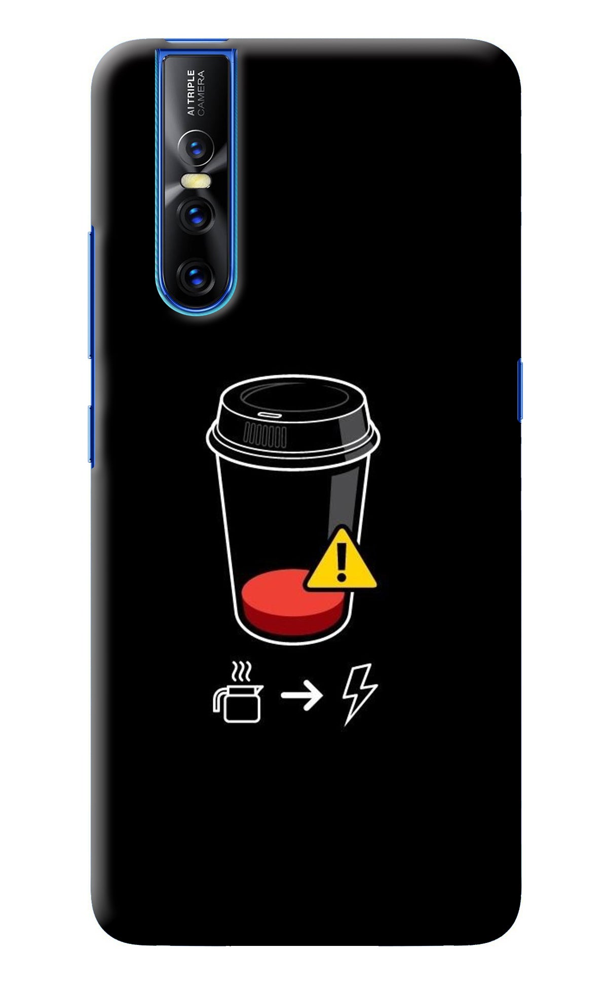 Coffee Vivo V15 Pro Back Cover