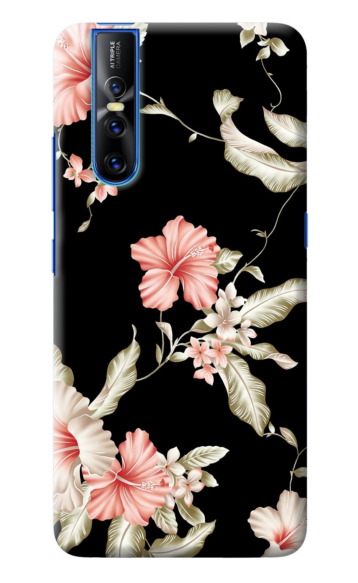 Flowers Vivo V15 Pro Back Cover