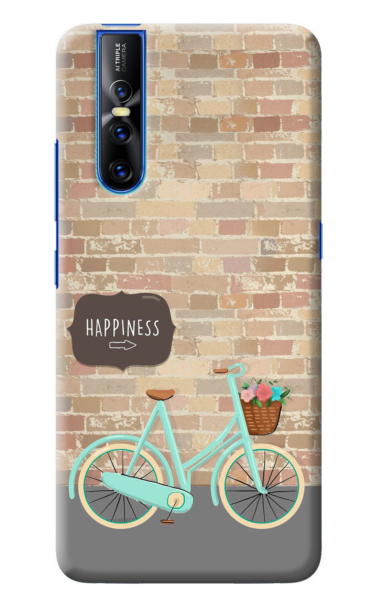 Happiness Artwork Vivo V15 Pro Back Cover