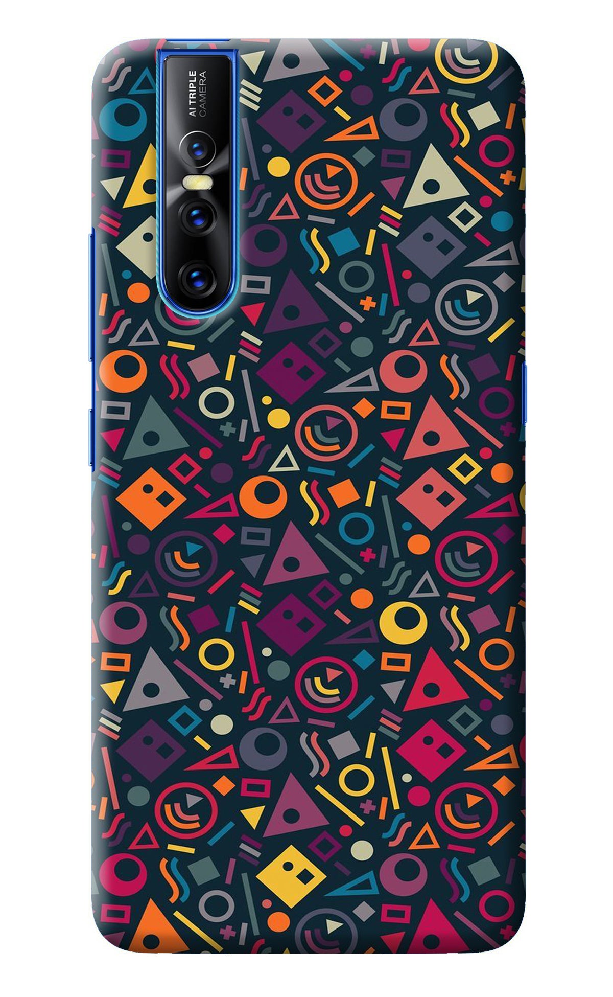 Geometric Abstract Vivo V15 Pro Back Cover