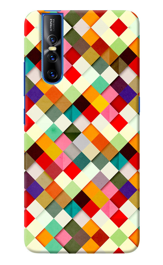 Geometric Abstract Colorful Vivo V15 Pro Back Cover