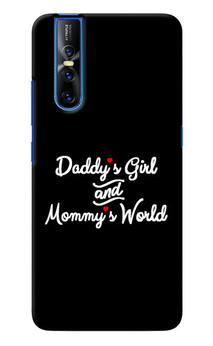 Daddy's Girl and Mommy's World Vivo V15 Pro Back Cover