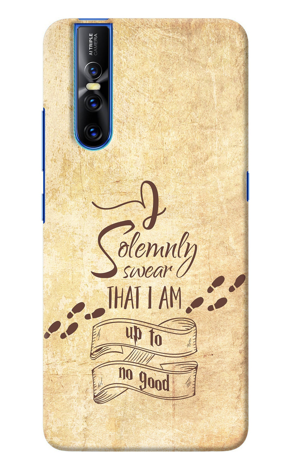 I Solemnly swear that i up to no good Vivo V15 Pro Back Cover