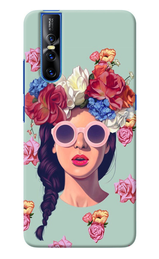 Pretty Girl Vivo V15 Pro Back Cover