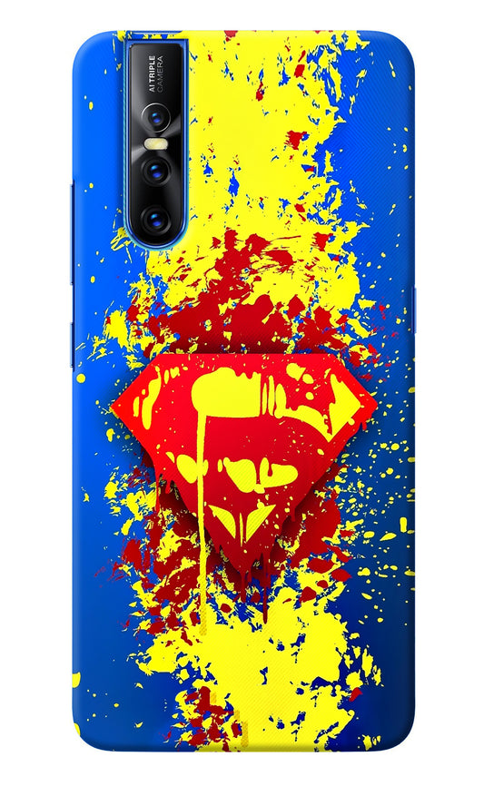 Superman logo Vivo V15 Pro Back Cover