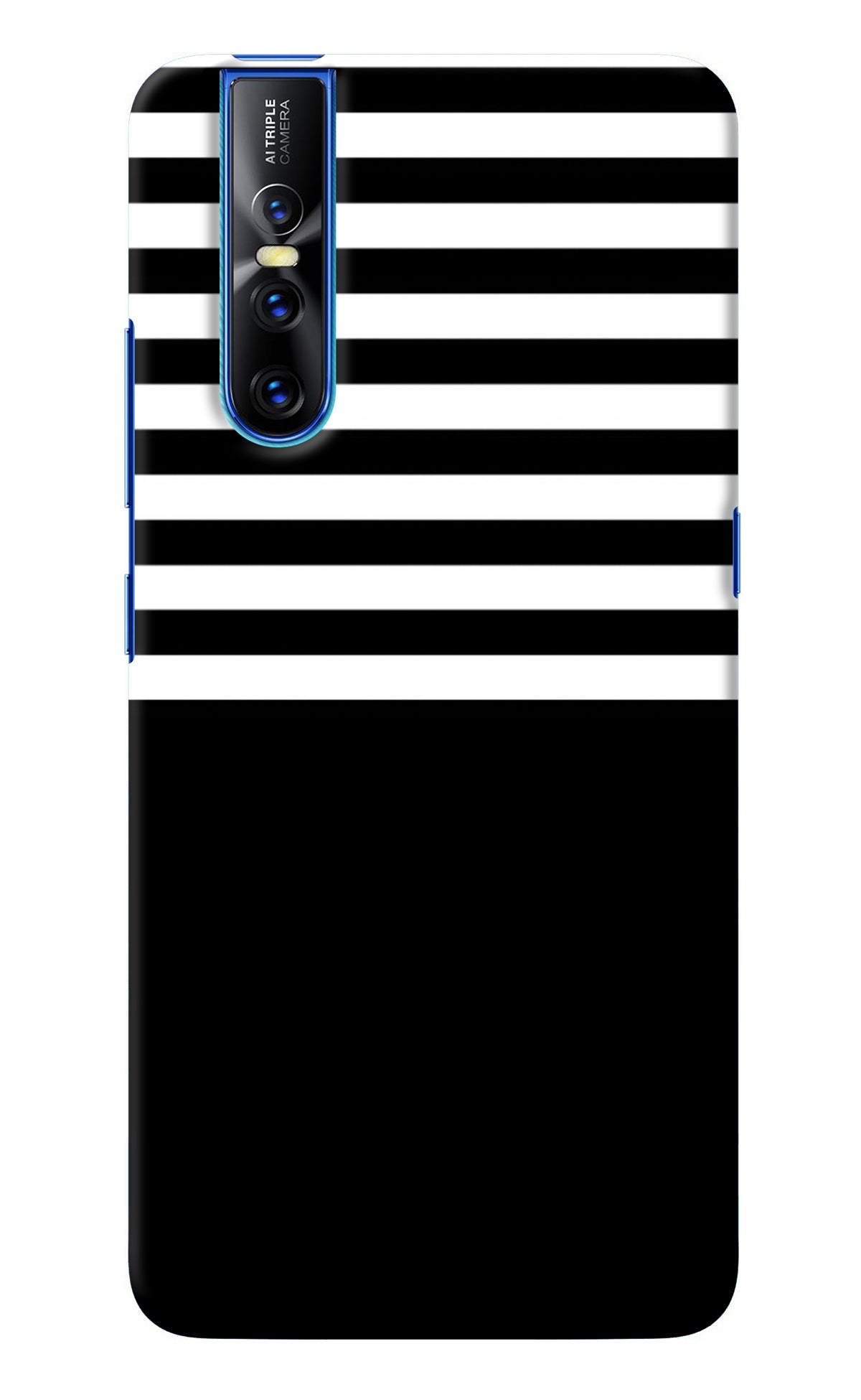 Black and White Print Vivo V15 Pro Back Cover