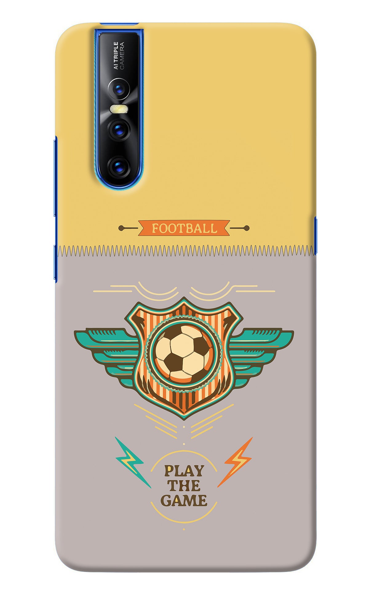 Football Vivo V15 Pro Back Cover