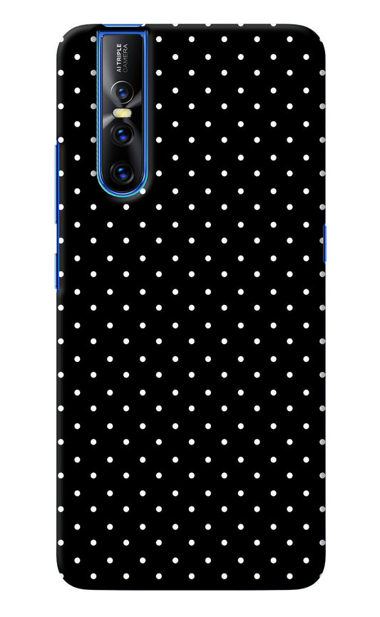 White Dots Vivo V15 Pro Back Cover