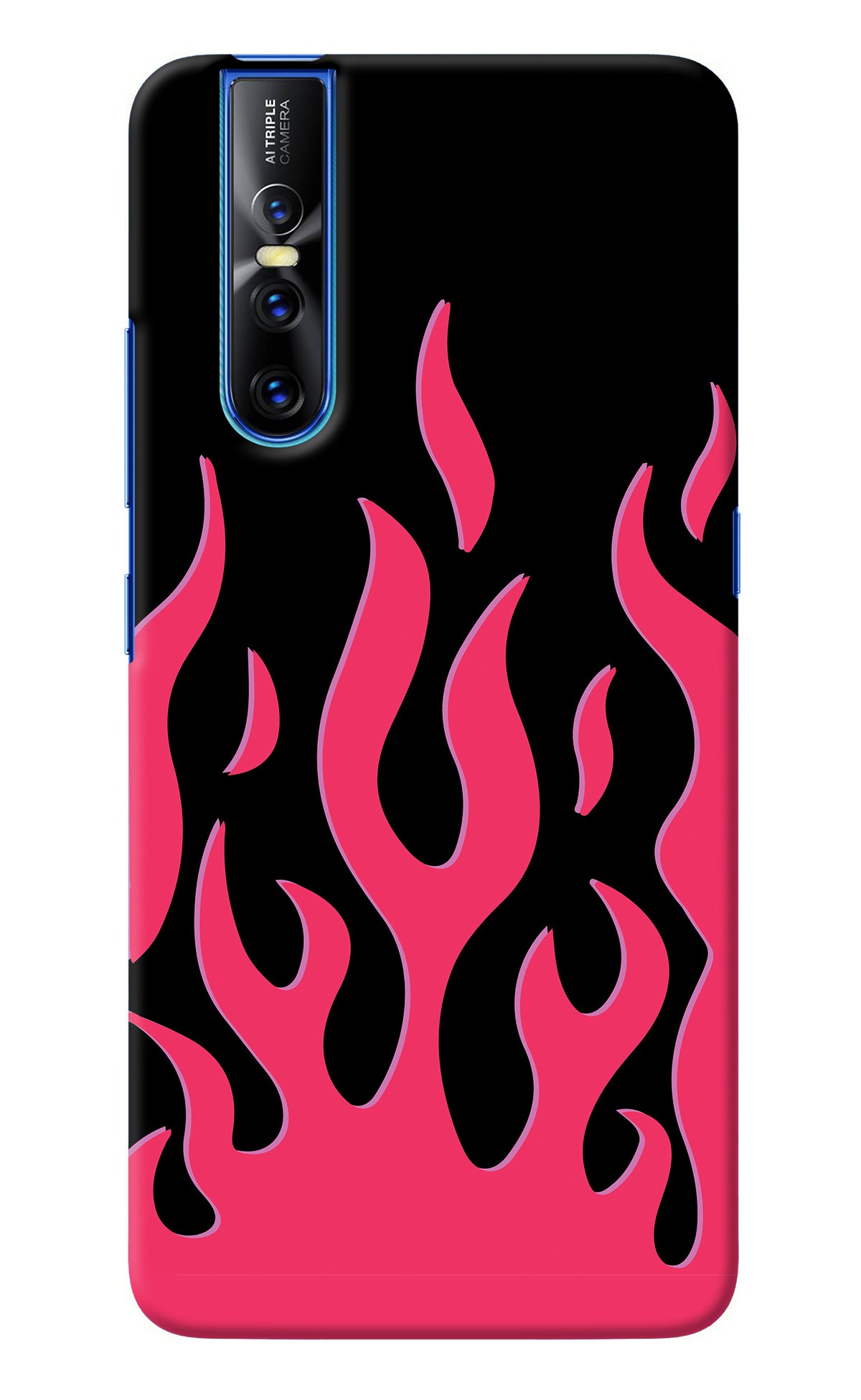 Fire Flames Vivo V15 Pro Back Cover