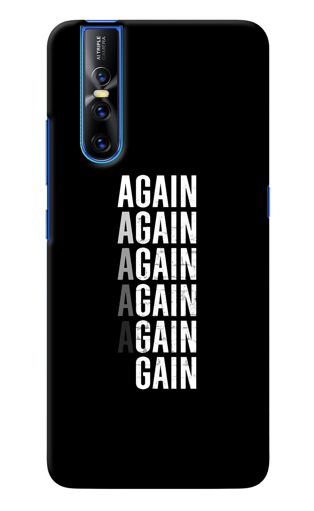 Again Again Gain Vivo V15 Pro Back Cover