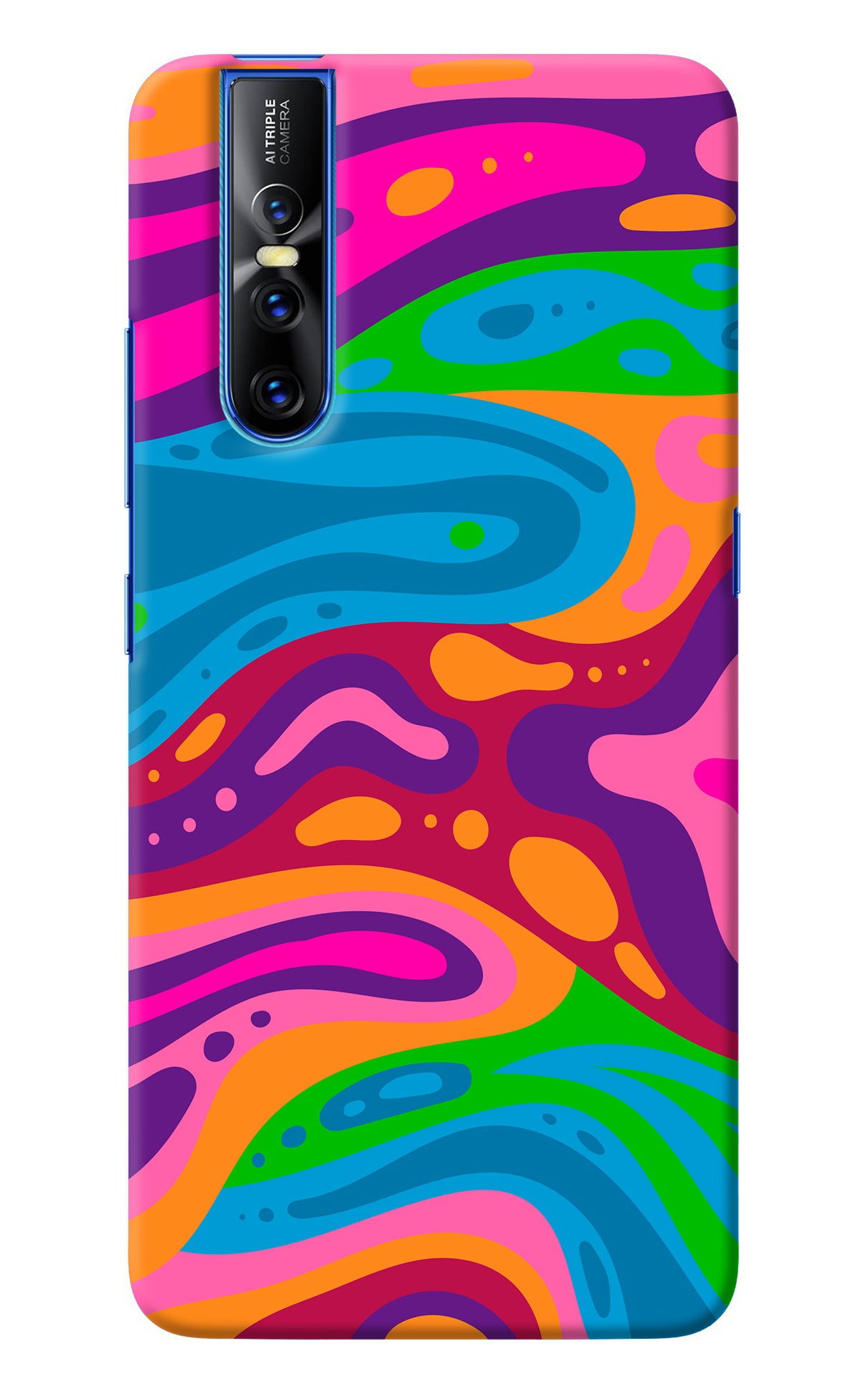 Trippy Pattern Vivo V15 Pro Back Cover