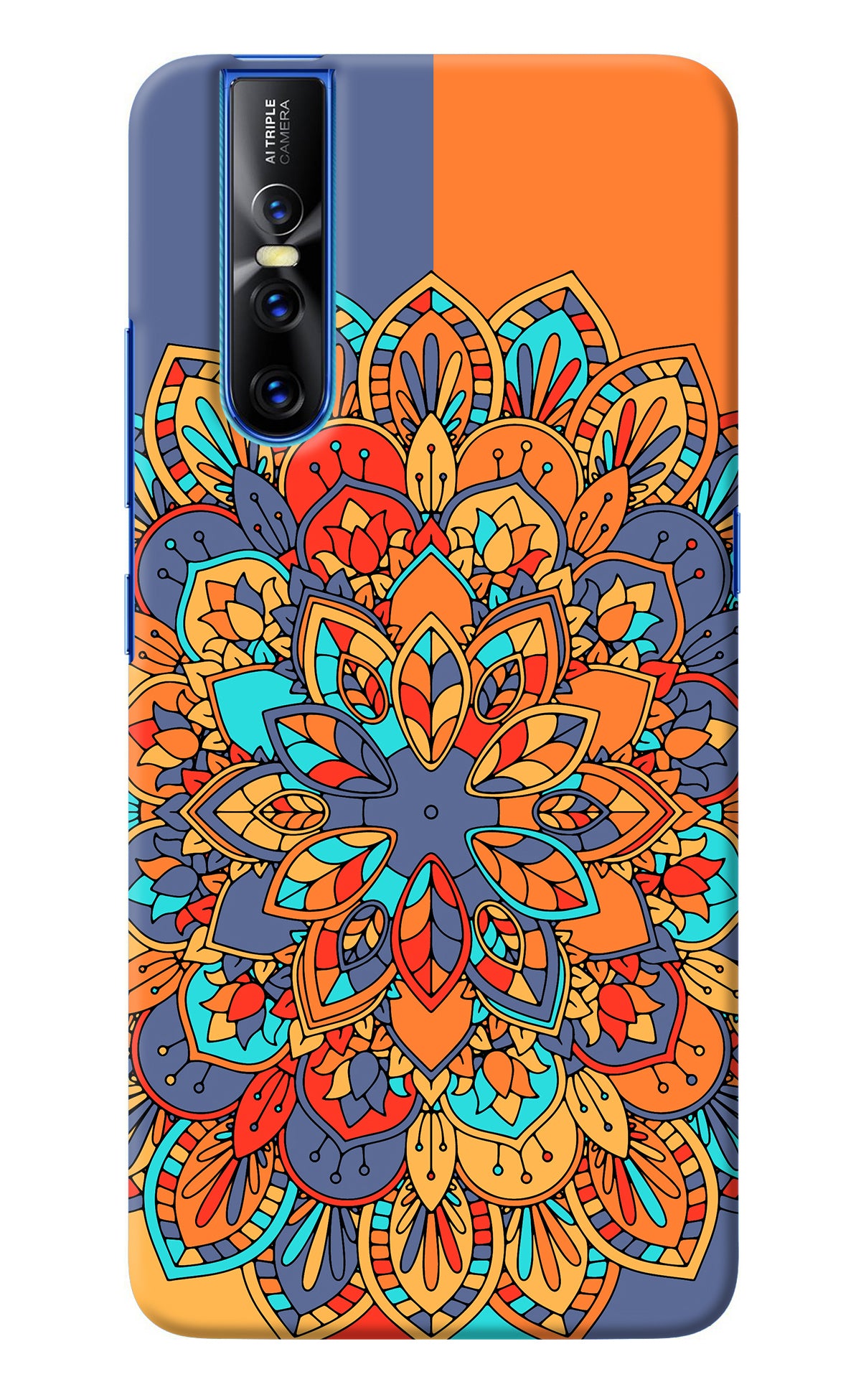 Color Mandala Vivo V15 Pro Back Cover