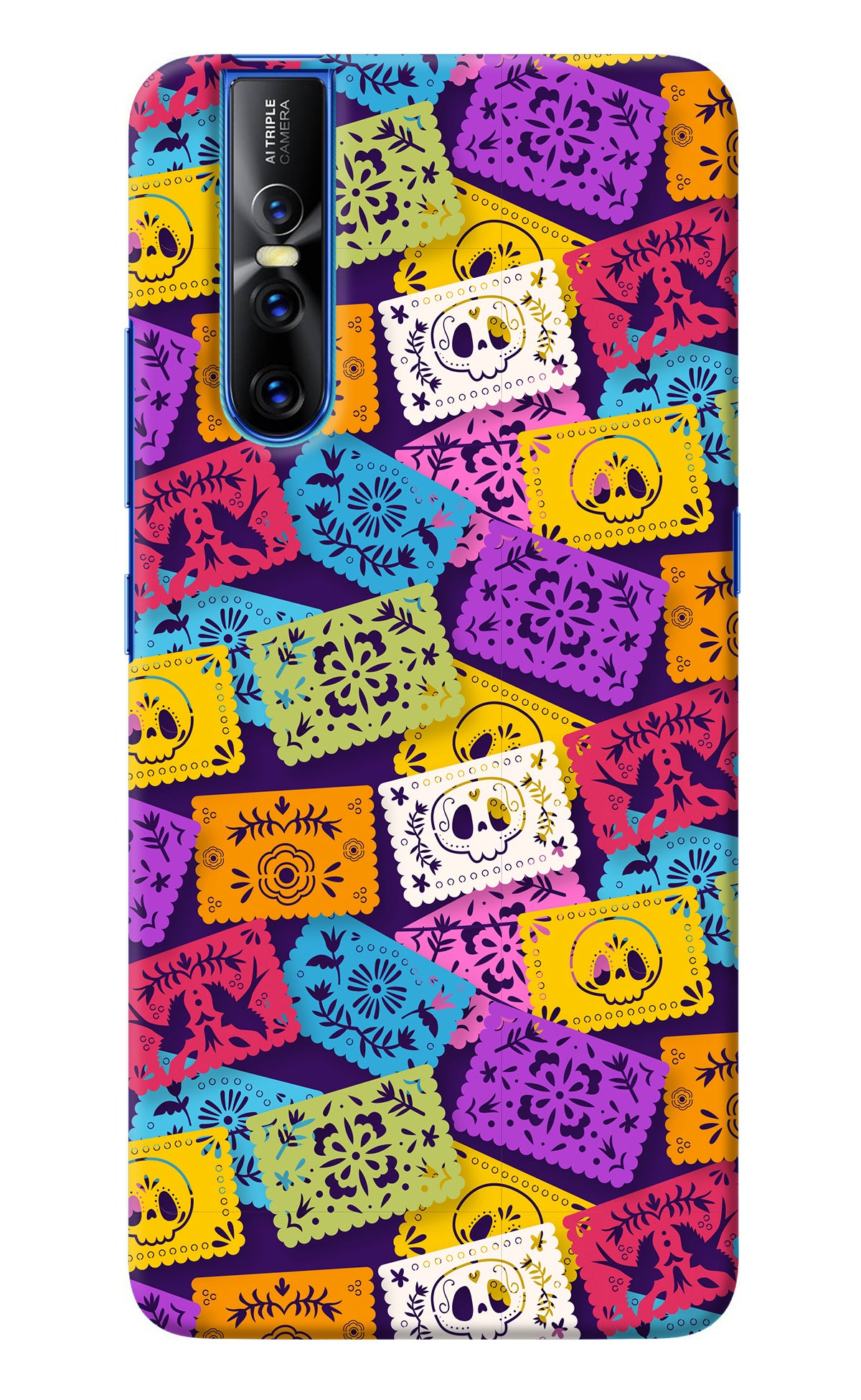 Mexican Pattern Vivo V15 Pro Back Cover