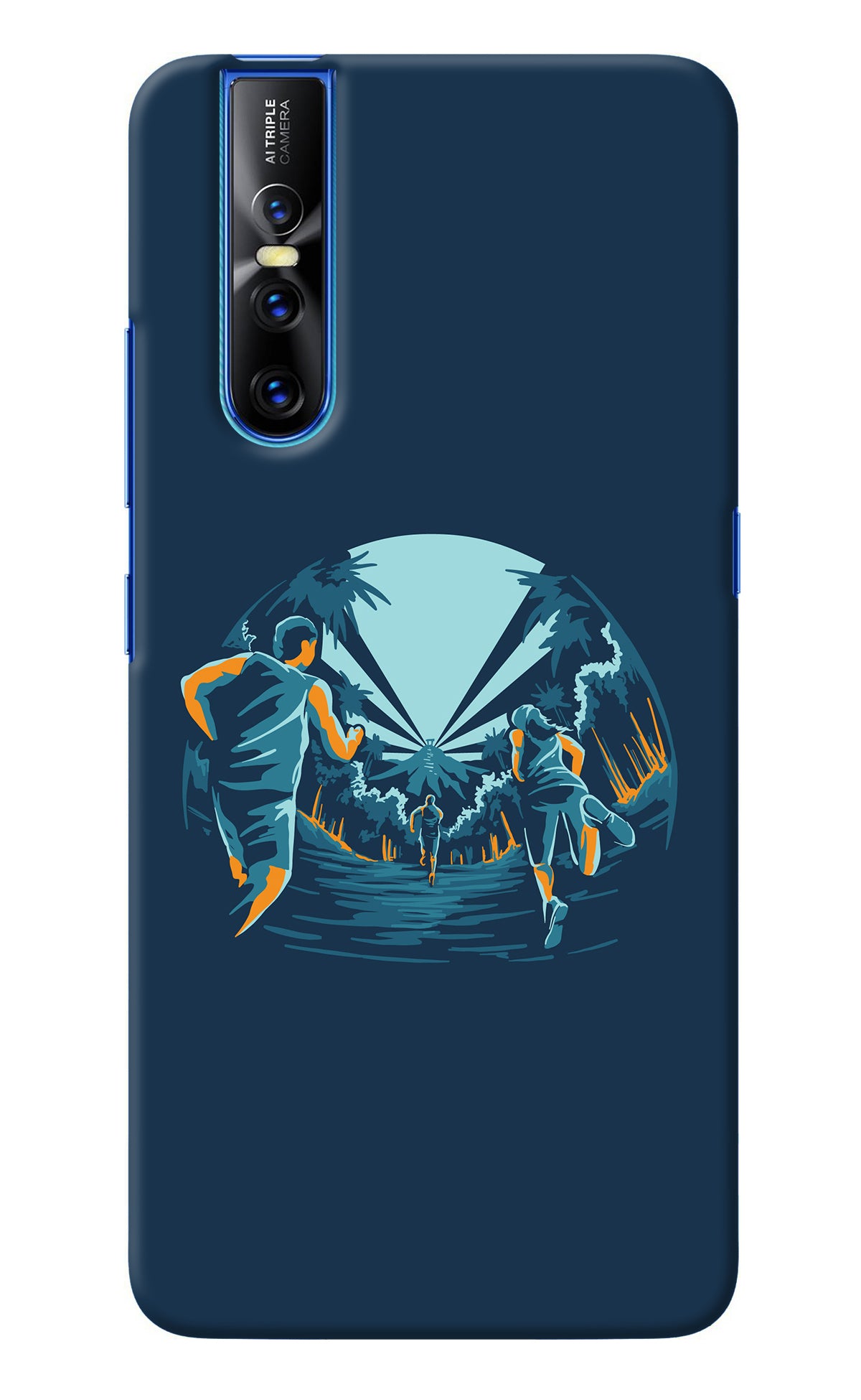 Team Run Vivo V15 Pro Back Cover