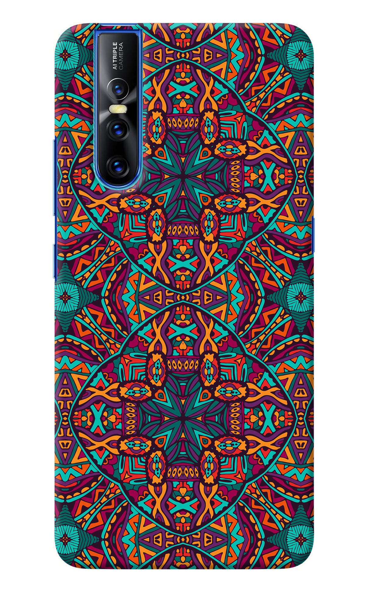 Colour Mandala Vivo V15 Pro Back Cover