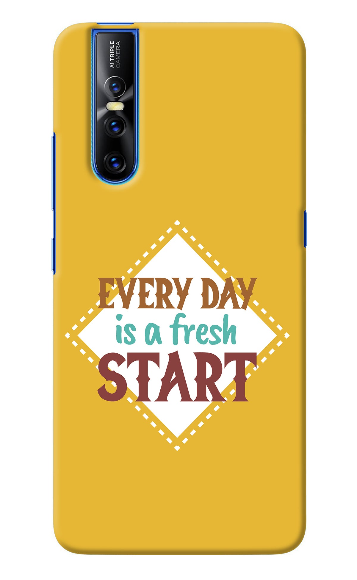 Every day is a Fresh Start Vivo V15 Pro Back Cover