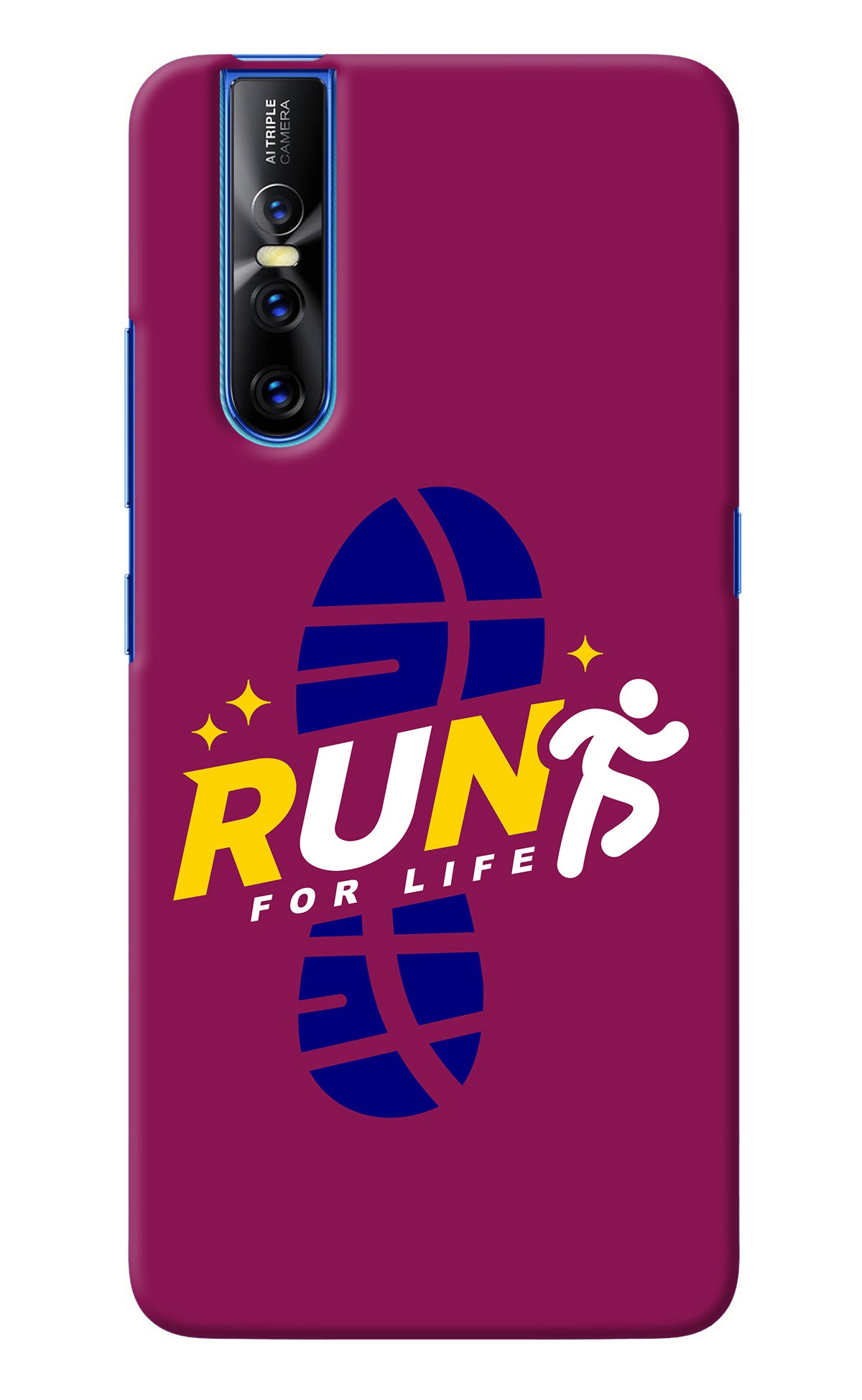 Run for Life Vivo V15 Pro Back Cover