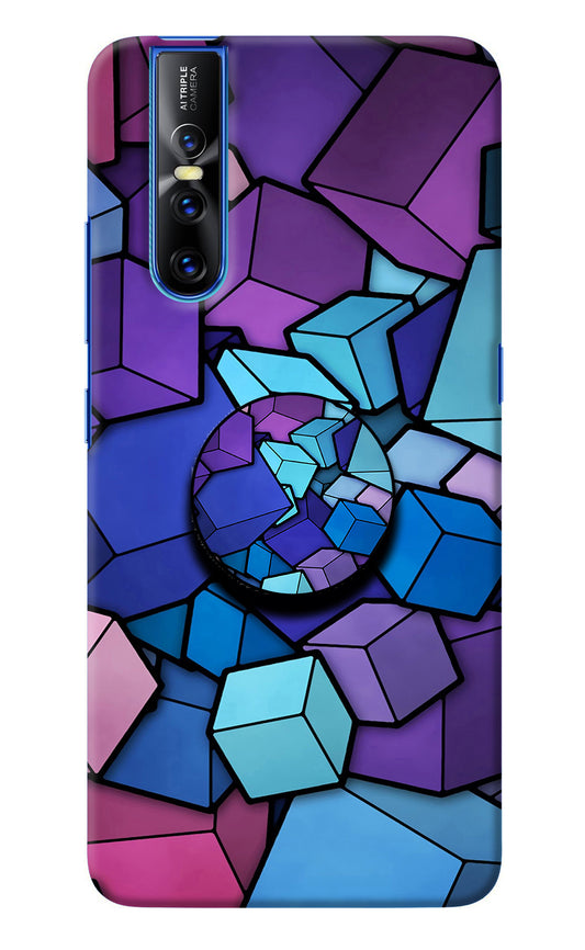 Cubic Abstract Vivo V15 Pro Pop Case