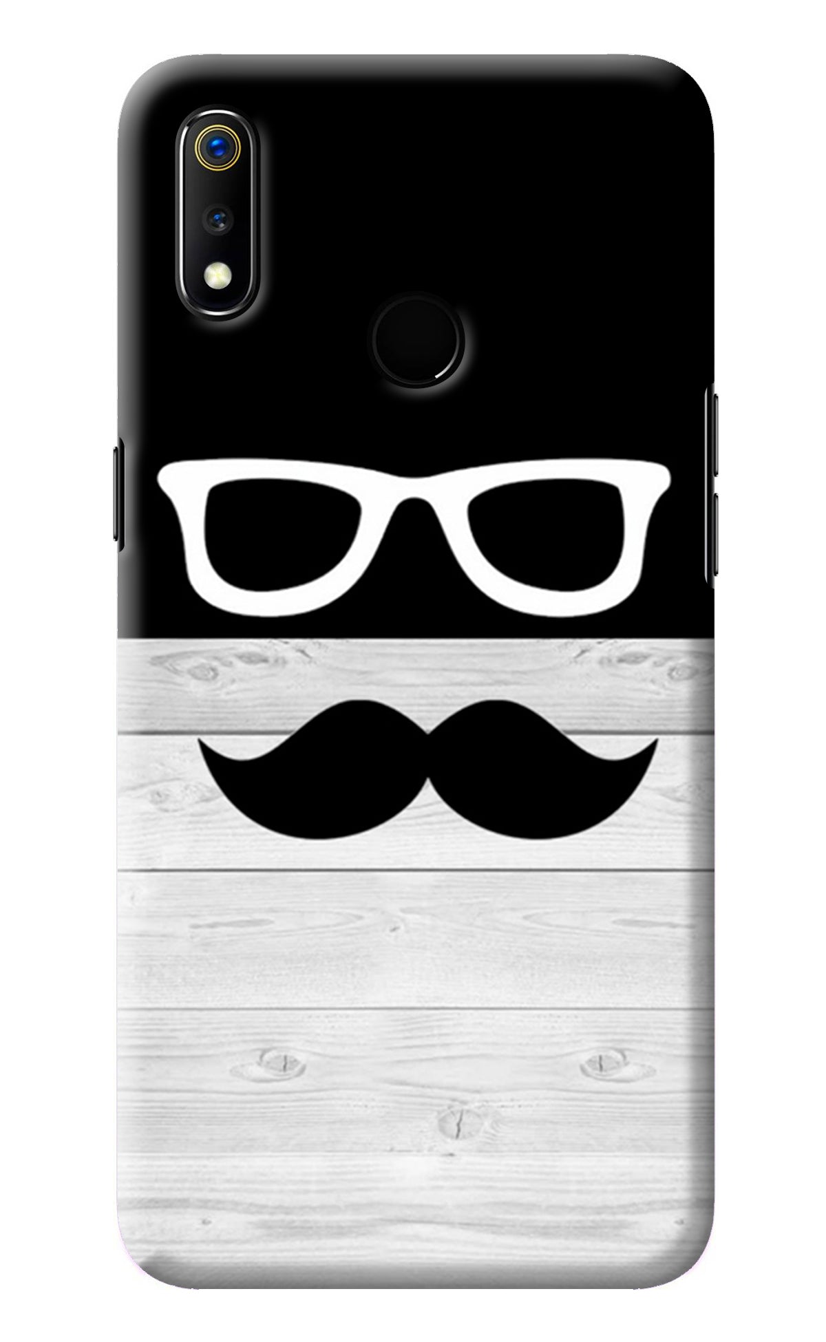 Mustache Realme 3 Back Cover