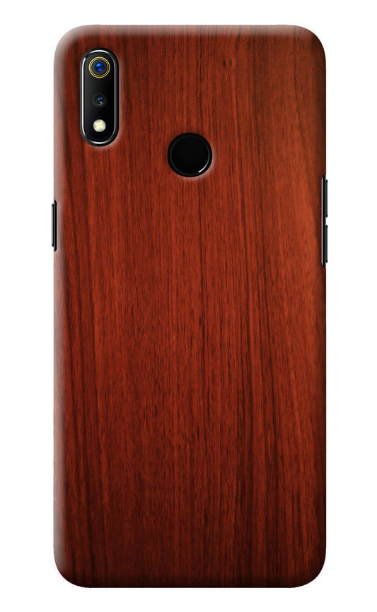 Wooden Plain Pattern Realme 3 Back Cover