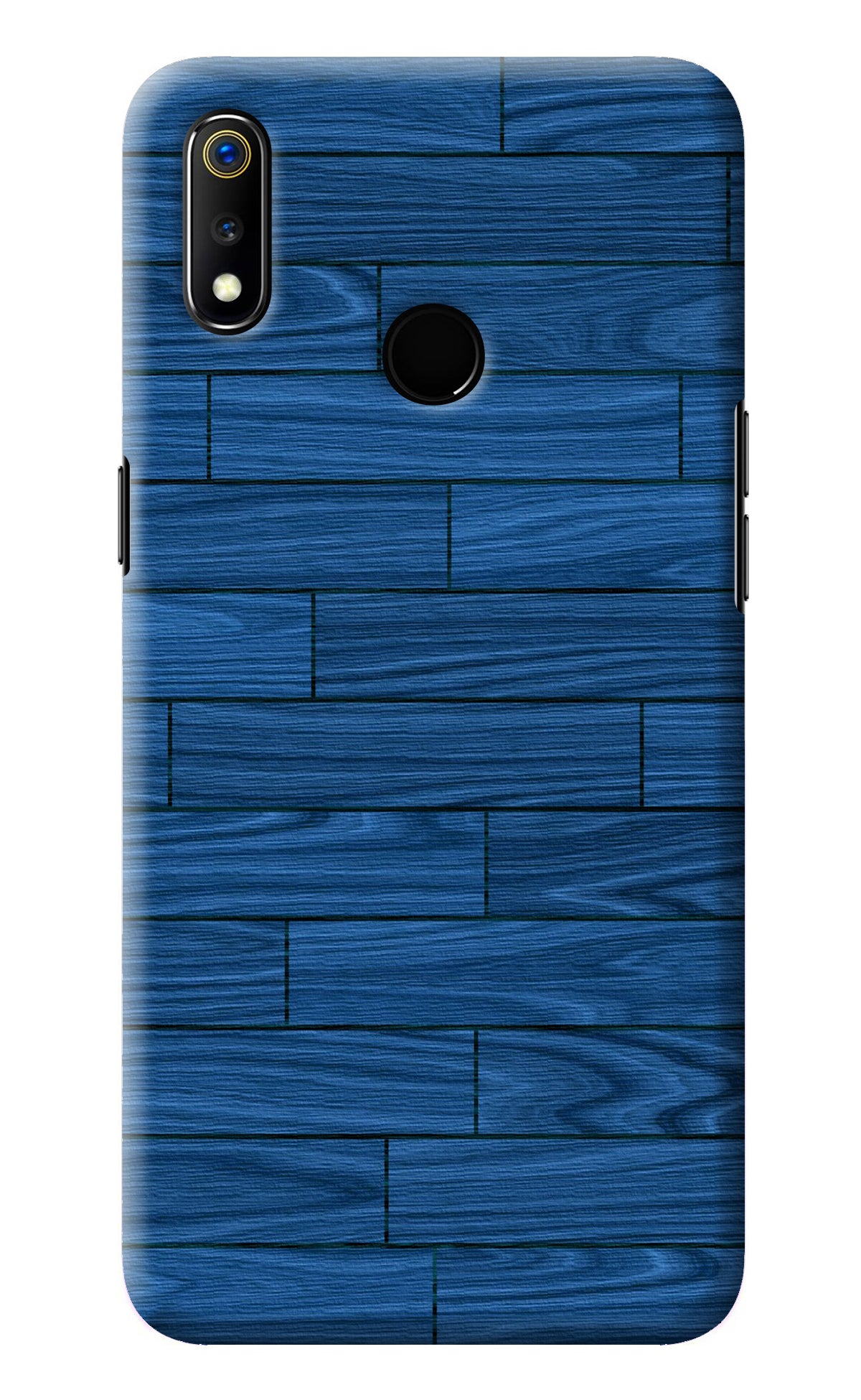 Wooden Texture Realme 3 Back Cover