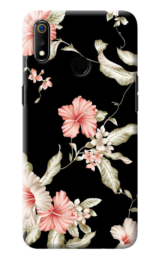 Flowers Realme 3 Back Cover