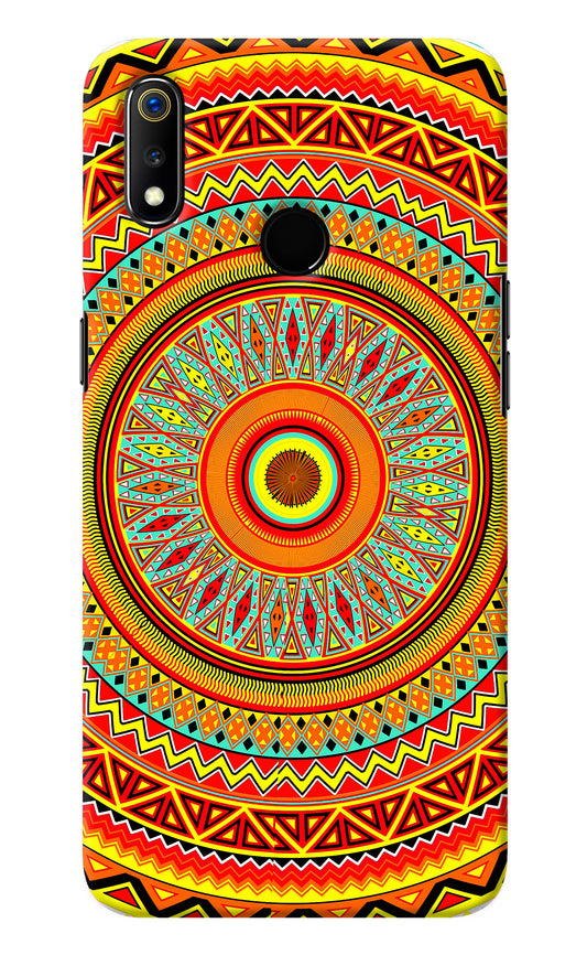 Mandala Pattern Realme 3 Back Cover